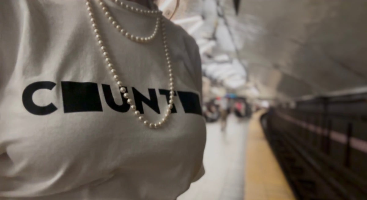 COUNTRY REDACTED™ 001.4    KNOW YOUR RIGHTS
White / Black Tee